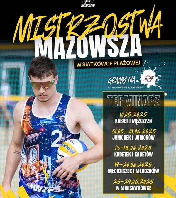 Mistrzostwa Mazowsza w siatkówce plażowej